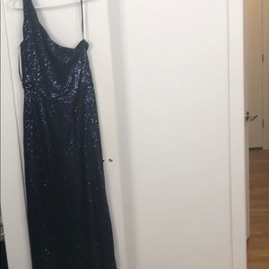 Ralph Lauren Navy All Sequence dress!